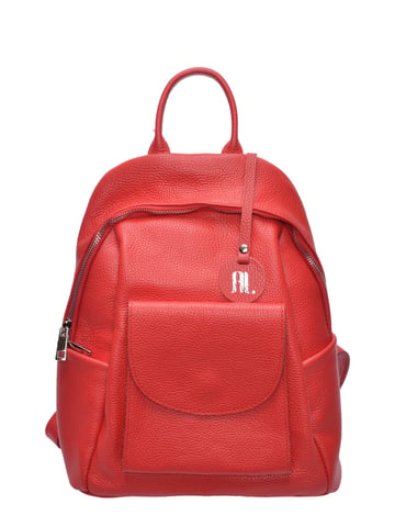 Anna Luchini Red Leather Bag