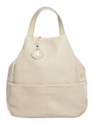 Anna Luchini Beige Leather Bag