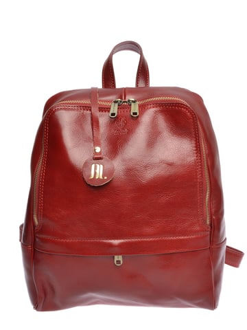 Anna Luchini  Red Leather Bag
