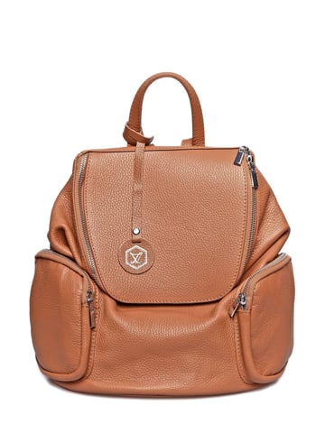 Luisa Vannini Brown Leather Bag