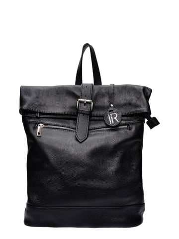 Isabella Rhea Black Leather Bag