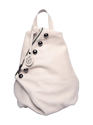 Luisa Vannini Beige Leather Bag