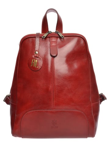 Anna Luchini Red Leather Bag