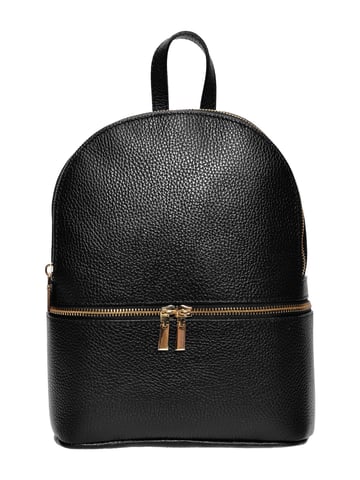 Isabella Rhea Black Leather Bag