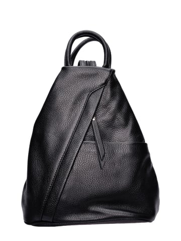 Isabella Rhea Black Leather Bag