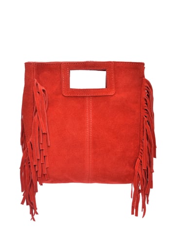 Anna Luchini Red Leather Bag