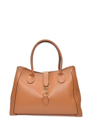 Isabella Rhea  Brown Leather Bag