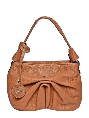 Roberta M Brown Leather Bag