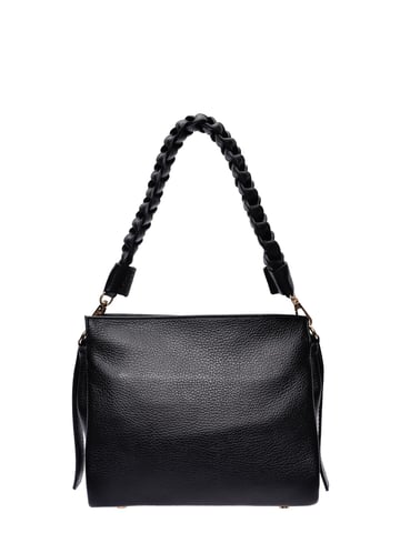 Isabella Rhea Black Leather Bag