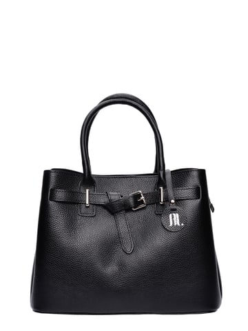 Anna Luchini Black Leather Bag