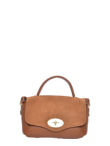 Roberta M Brown Leather Bag