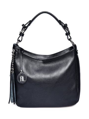 Anna Luchini Black Leather Bag