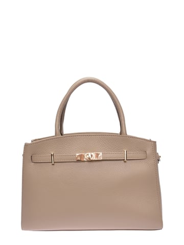 Isabella Rhea  Beige Leather Bag