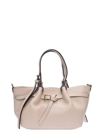 Luisa Vannini  Beige Leather Bag