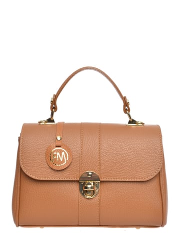 Roberta M  Brown Leather Bag