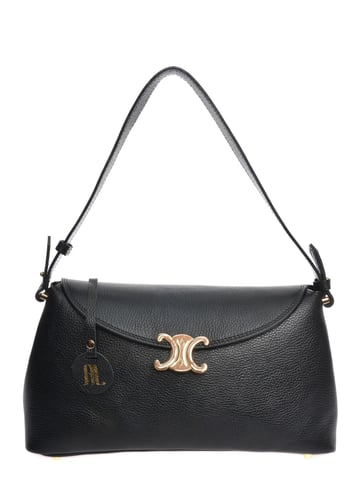 Anna Luchini Black Leather Bag