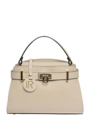 Isabella Rhea Beige Leather Bag