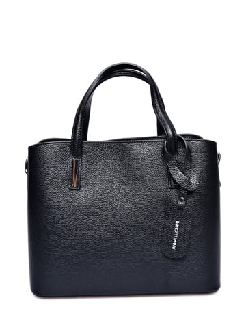 Anna Luchini Black Leather Bag