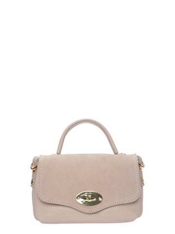 Roberta M Beige Leather Bag
