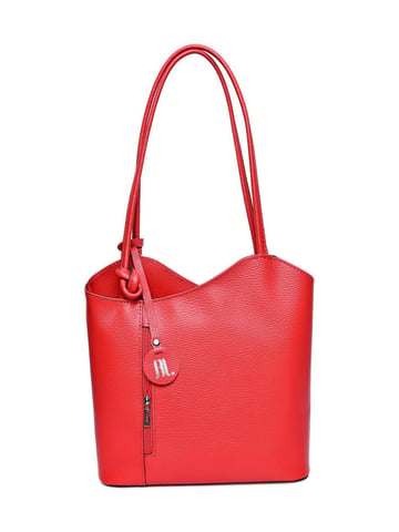 Anna Luchini Red Leather Bag