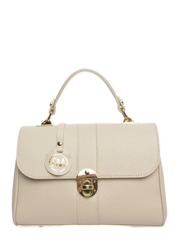 Roberta M  Beige Leather Bag