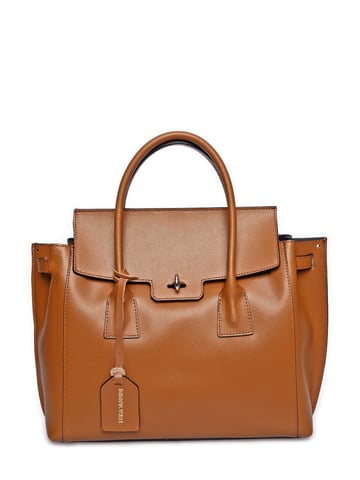 Luisa Vannini  Brown Leather Bag