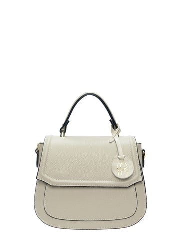 Isabella Rhea Beige Leather Bag