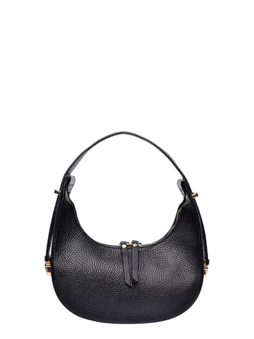 Isabella Rhea Black Leather Bag