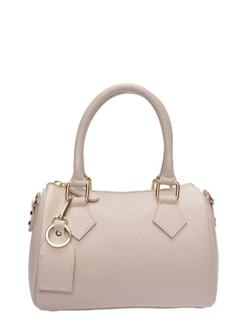 Luisa Vannini Beige Leather Bag