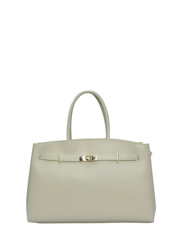 Anna Luchini Beige Leather Bag