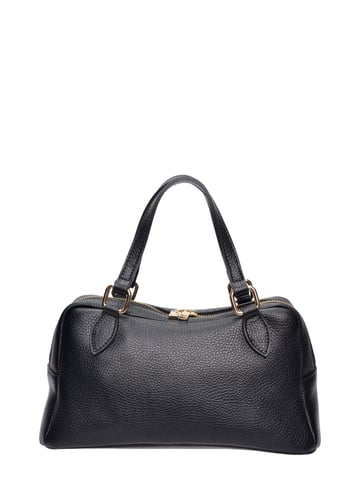 Roberta M Black Leather Bag