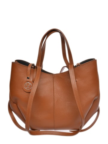 Luisa Vannini Brown Leather Bag