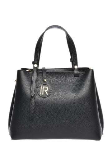 Isabella Rhea  Black Leather Bag