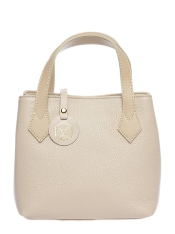 Luisa Vannini Beige Leather Bag