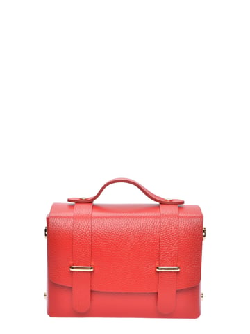 Luisa Vannini Red Leather Bag