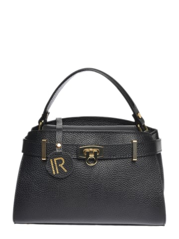 Isabella Rhea Black Leather Bag
