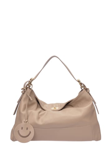 Luisa Vannini Beige Leather Bag