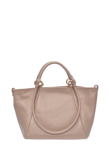 Roberta M Beige Leather Bag