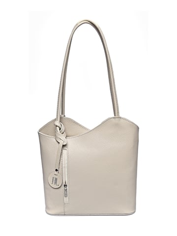 Anna Luchini Beige Leather Bag