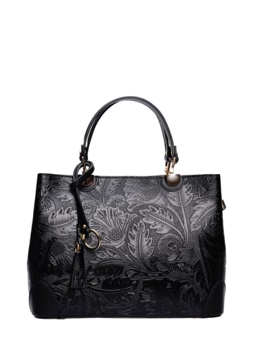 Anna Luchini Black Leather Bag