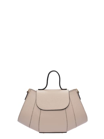 Luisa Vannini Beige Leather Bag