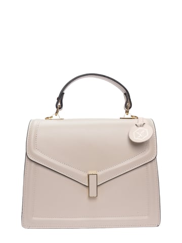 Luisa Vannini  Beige Leather Bag
