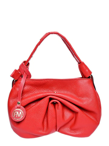 Roberta M Red Leather Bag