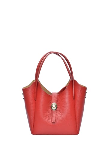 Isabella Rhea Red Leather Bag