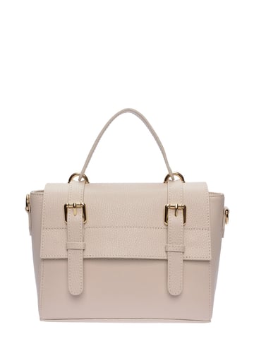 Anna Luchini Beige Leather Bag