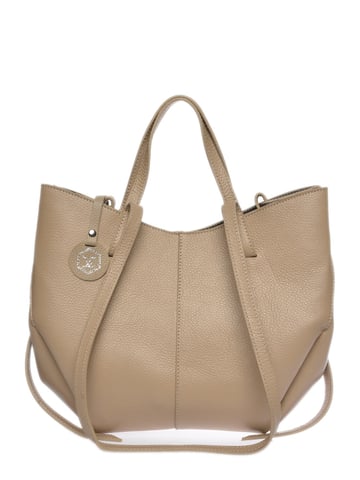 Luisa Vannini Beige Leather Bag
