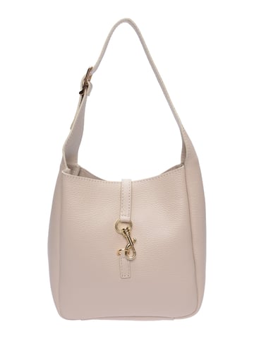 Anna Luchini Beige Leather Bag