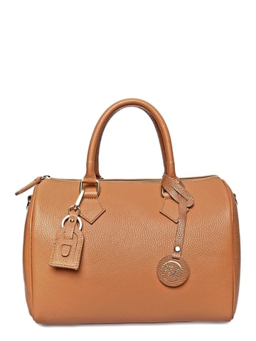 Roberta M  Brown Leather Bag