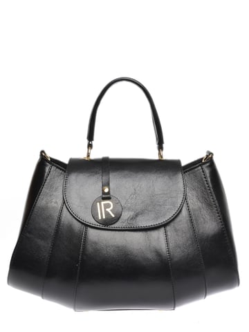 Isabella Rhea Black Leather Bag