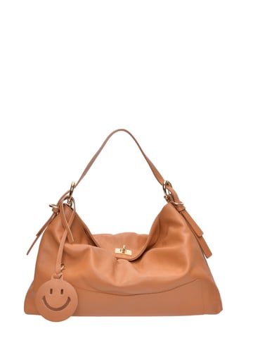 Luisa Vannini  Brown Leather Bag